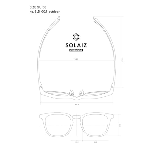 SOLAIZ  Polarized Sunglasses with Blue Light Reduction &Near Infrared Protection/SOLAIZ 偏光太陽眼鏡 (藍光過濾與近紅外線防護)