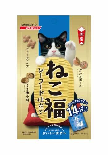 4 Types Nekofuku Cat Snacks/4款 Nekofuku 貓咪零食