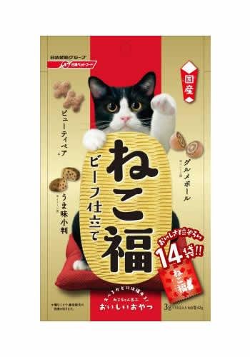 4 Types Nekofuku Cat Snacks/4款 Nekofuku 貓咪零食