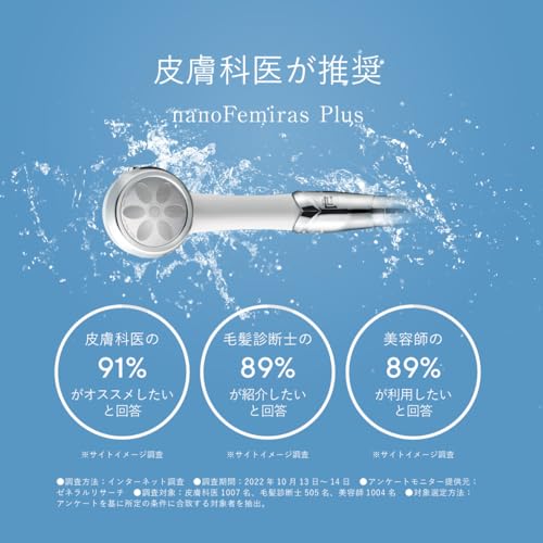 Japan Star Nano Femiras Plus Shower Head Top Model/Japan Star Nano Femiras Plus 頂級型號花灑頭