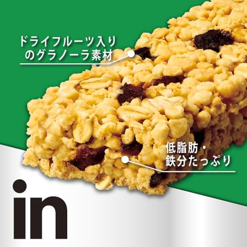 inBar Protein Granola Protein Bar - Crunchy Texture with Fruits14 Piece/ 蛋白質蛋白質棒 - 含有水果的鬆脆口感 - 高蛋白質 (10克),14個