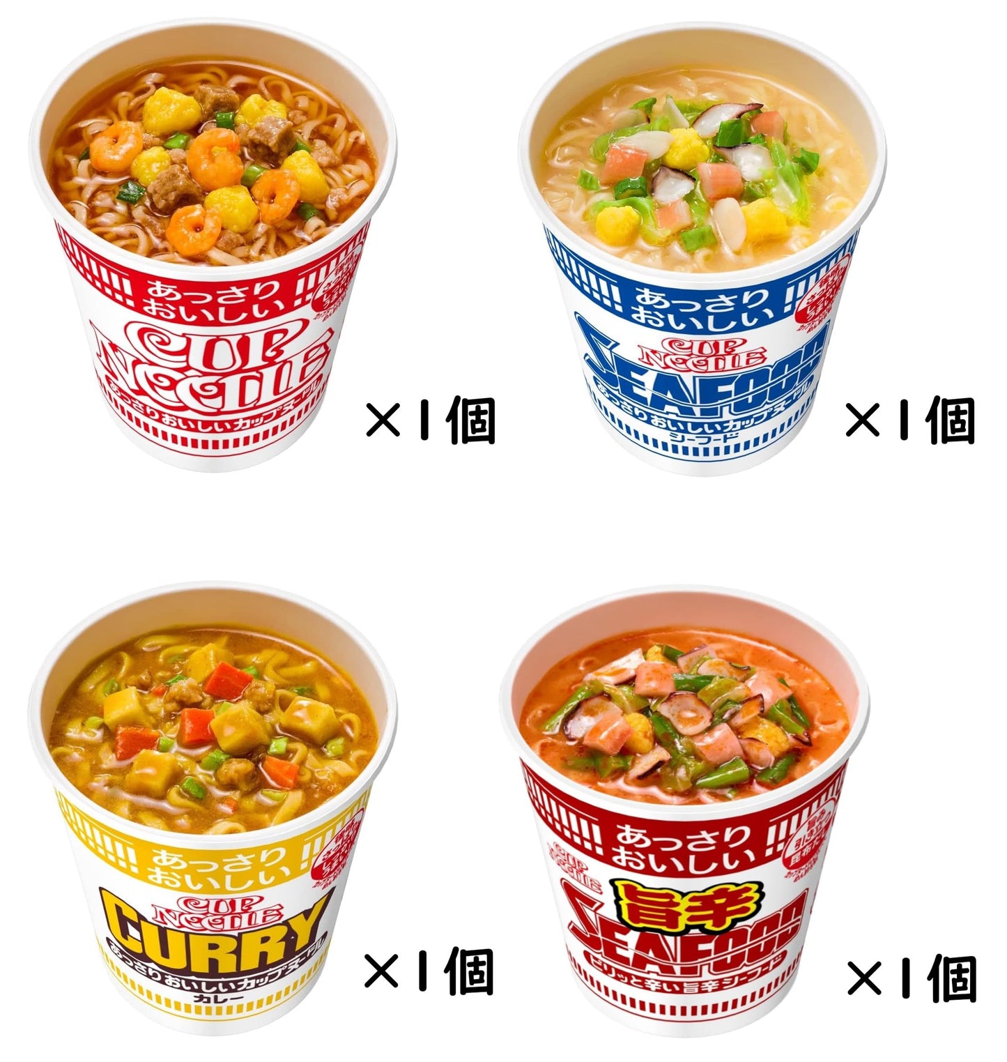 Nissin Cup Noodle Series Assortment, 18 Types/日清杯麵系列禮盒，18款口味