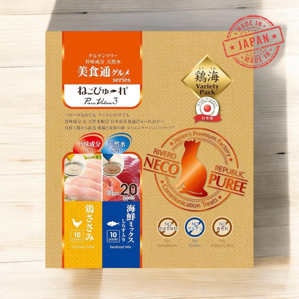 Inupyu Additive-Free Cat Treats/Inupyu 無添加猫用零食 (Minimum Order Quantity: 6Packs/最低訂購量：6包)