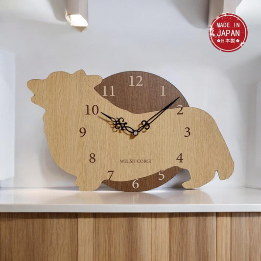 Corgi wall clock/ 柯基掛牆鍾