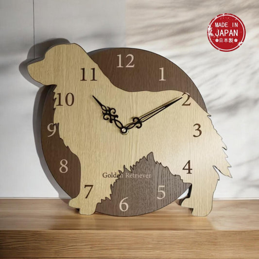 Golden Retriever wall clock /金毛尋回犬掛牆鍾