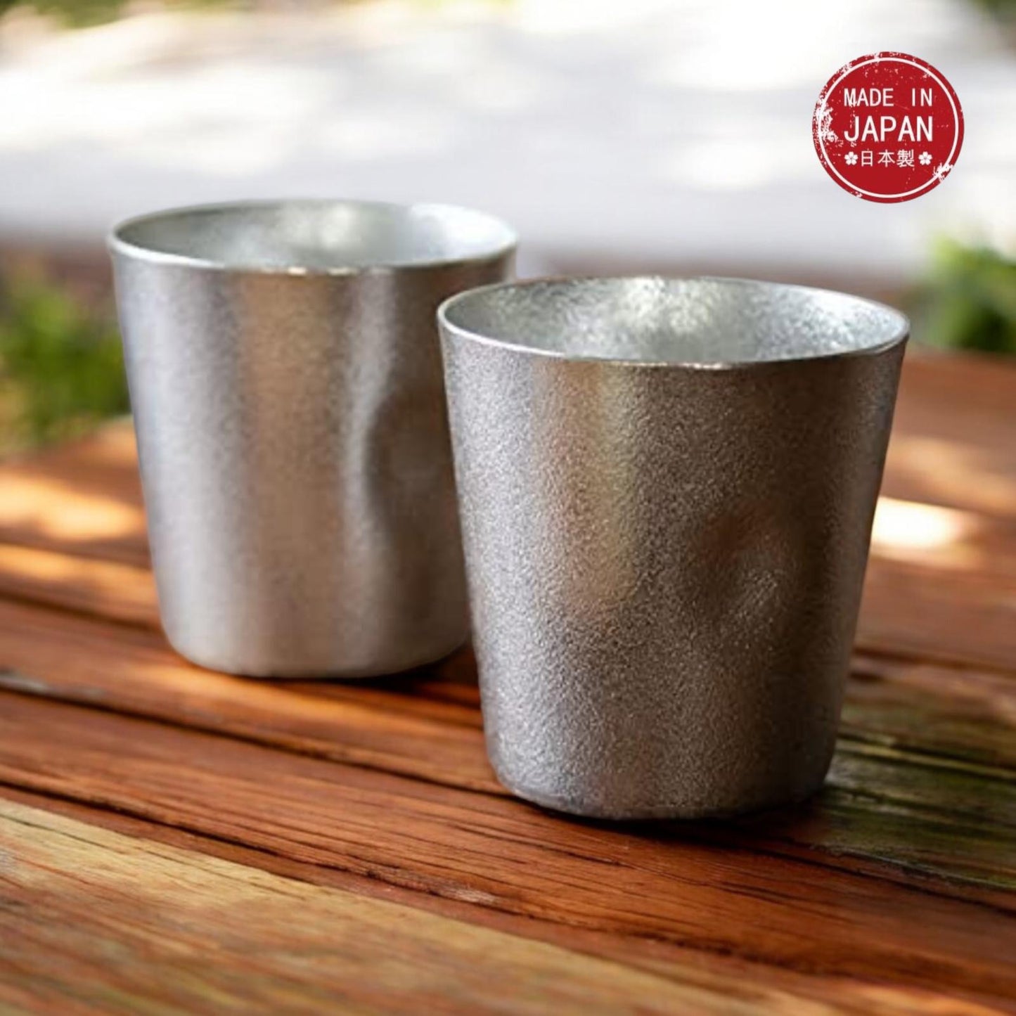 Nousaku NAJIMI Tumbler, Set of 2 (Includes Paulownia Box)/Nousaku NAJIMI 杯子，2 件套（包括桐木盒）