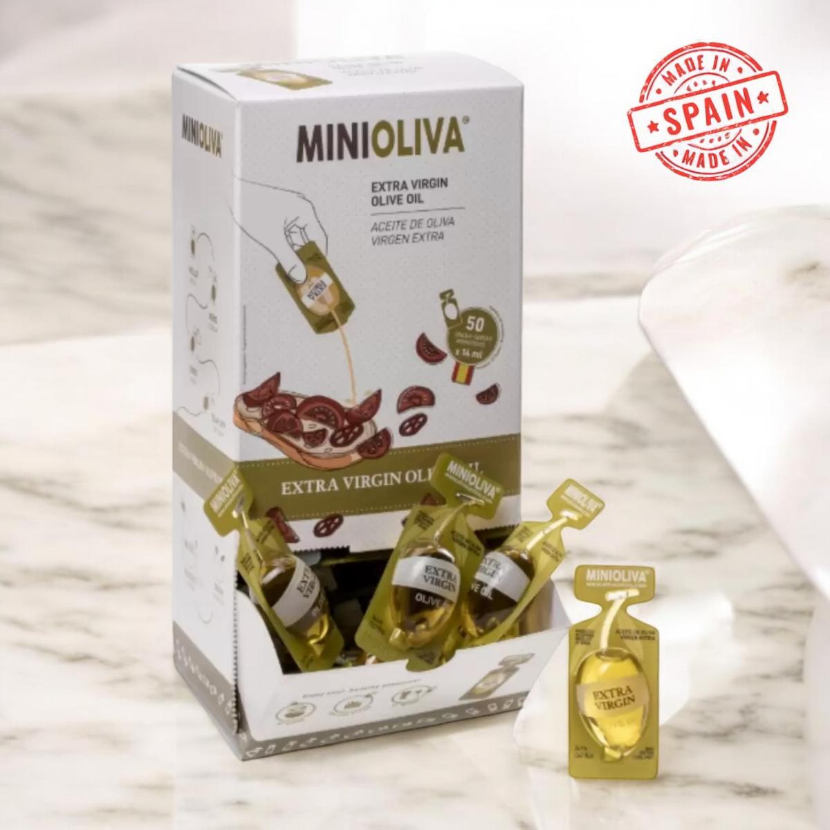 Alcala Mini Oliva Extra Virgin Olive Oil 50 portions/Alcala迷你橄欖油 特級初榨 50份