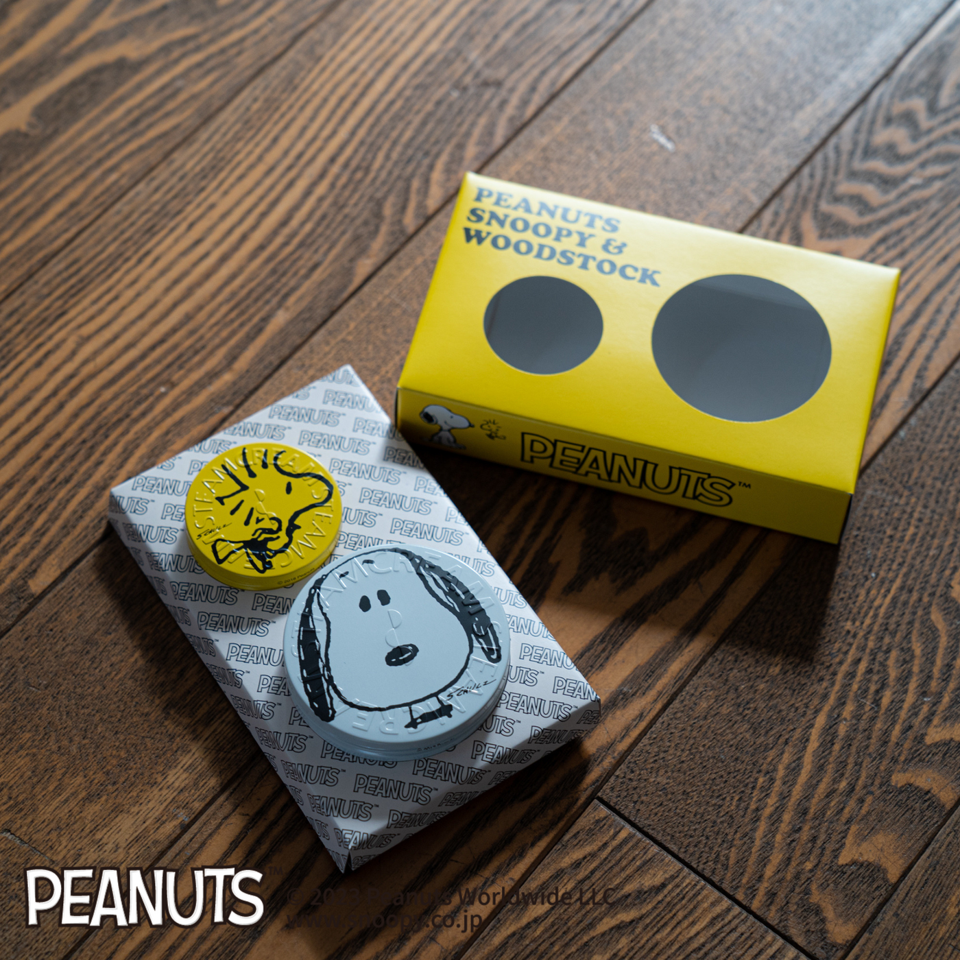 Steam Cream Peanuts Design Set - Snoopy & Woodstock/蒸汽面霜花生設計套裝 - 史努比與活石德 (Snoopy & Woodstock)